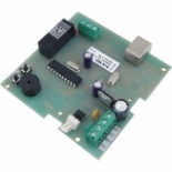 Kontrola vstupu RFID BES RAK bezdotykový elektronický klíč deska plošného spoje, konektor pro další čtečku